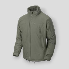 Taktische Winterjacke Husky - Climashield Apex 100 g - Alpha Grün - Helikon