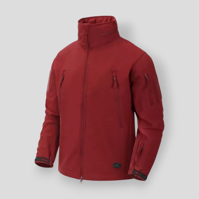 Veste gunfighter - Coupe-vent shark skin - ciel cramoisi - Helikon