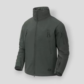 Gunfighter Jacke - Winddicht Shark Skin - Laubgrün - Helikon