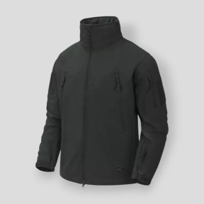 gunfighter jacket - shark skin windblocker - jungle green - helikon