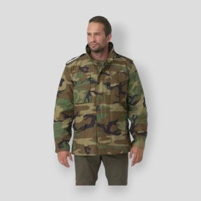 Veste m65 - Nyco satiné - US Woodland - Helikon