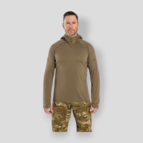 Sweat com capuz Delta AR 1/2 fecho - Deserto Crocodilo - Arc'Teryx Pro
