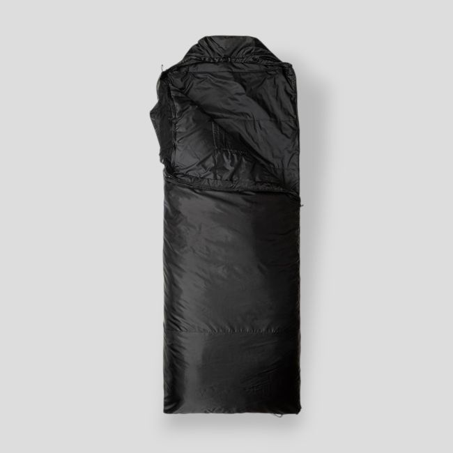 Śpiwór Jungle bag (7°/2°) Zamek prawy - Czarny - Snugpak