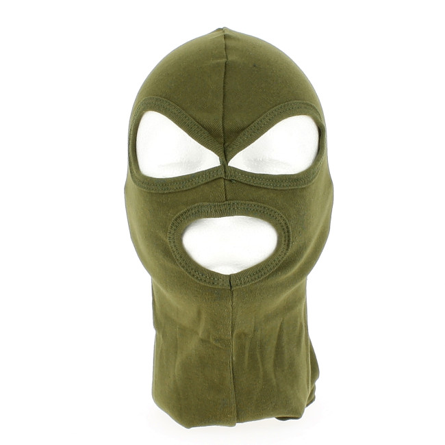 Cagoule coton 3 trous Vert OD - Defcon 5