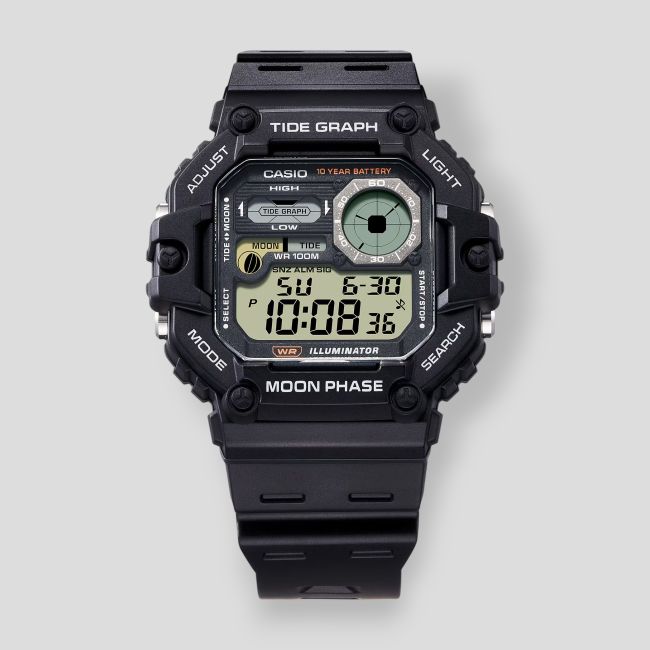 Zegarek WS-1700H-1AV - Czarny - Casio