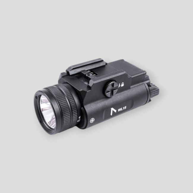 Torcia tattica ricaricabile per arma corta WL15 (1 200 lumen) - Nextorch