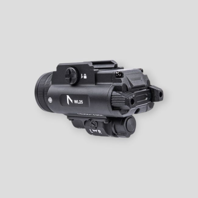 Lanterna com ponteiro laser para arma de fogo WL25 (1 200 lúmenes) - Verde - Nextorch