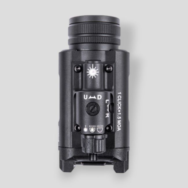 Lampe avec pointeur laser pour arme de poing WL25 (1 200 lumens) - Vert - Nextorch