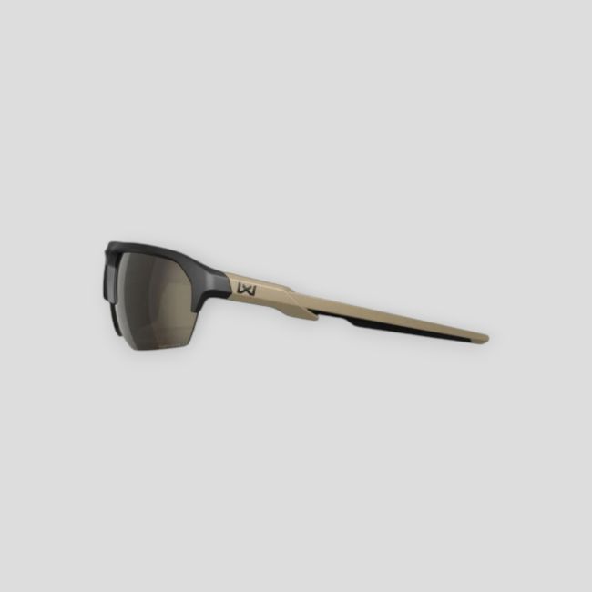Ballistische Schutzbrille Jakl (Tungsten Mirror Glas) - Schwarz/Tan - Wiley X