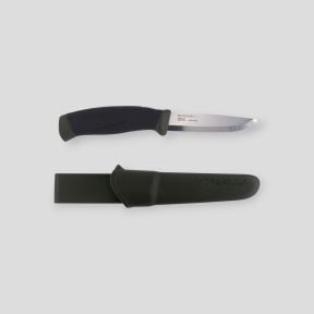 Lot de 15 couteaux Companion (lame 10,4cm) avec étui - Vert Olive - Morakniv