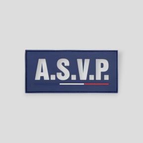 Rubberen klittenband ASVP 13x6cm - GK