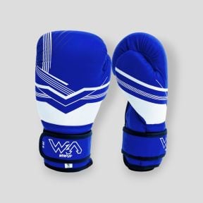 Polyurethaan bokshandschoenen voor kinderen Hera - Blauw - Whipup