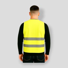 Kamizelka ostrzegawcza o wysokiej widoczności - Żółty - Patrol Equipement