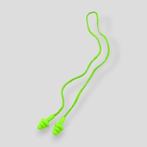 Paire de bouchons d'oreilles anti-bruit réutilisable - Vert - Patrol Equipement