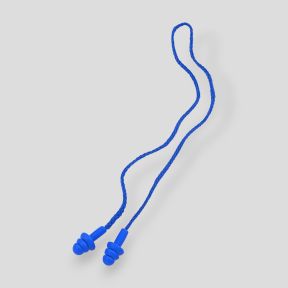 Paio di tappi per le orecchie antirumore riutilizzabili - Blu Reale - Patrol Equipement