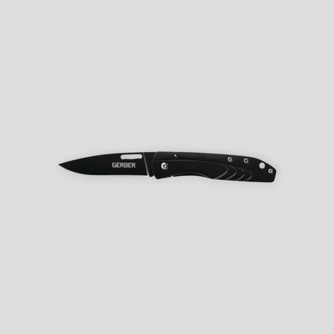 Opvouwbaar zakmes STL 2,5 (lemmet 6,6cm) - Zwart - Gerber