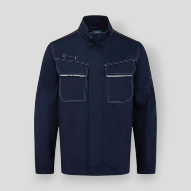 Veste de travail Bizweld avec bande rétroréfléchissante - Marine - Portwest