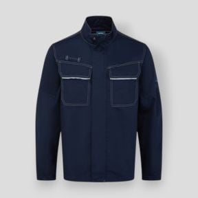 Veste de travail Bizweld avec bande rétroréfléchissante - Marine - Portwest