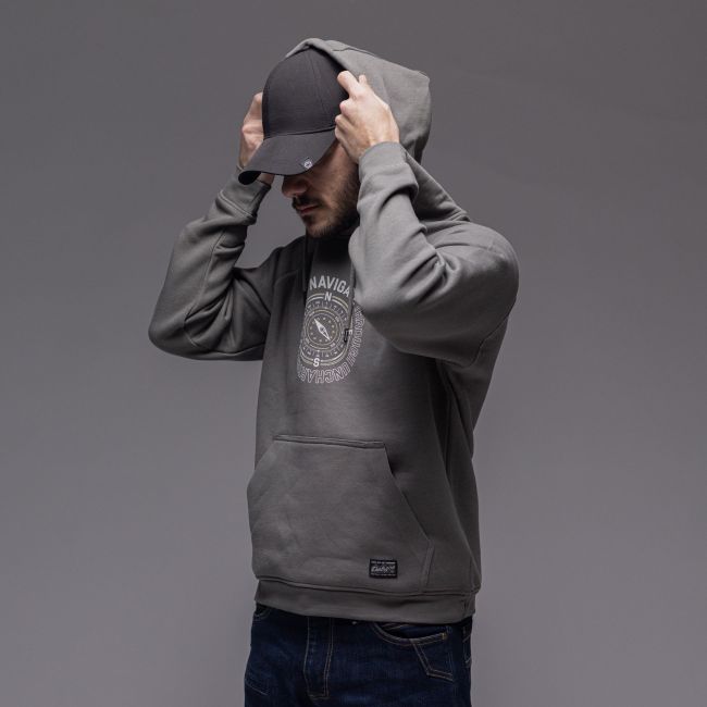 Sweat à capuche Phaeton Navigate - Gris Cendre - Pentagon