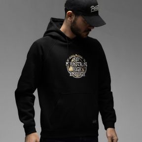 Sweat à capuche Phaeton No Mountain - Noir - Pentagon