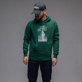 Phaeton Hood Sweater "Sole Survivor" SpringBok Green - Pentagon