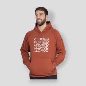 Bluza z kapturem Twirl - Bordowy - CloMod