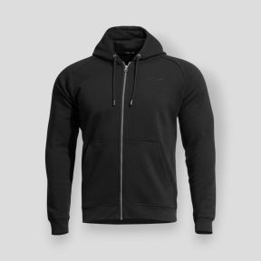 Sweat à capuche zippé Griffin - Noir - Pentagon