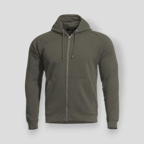 Bluza z kapturem na zamek Griffin - RAL7013 - Pentagon