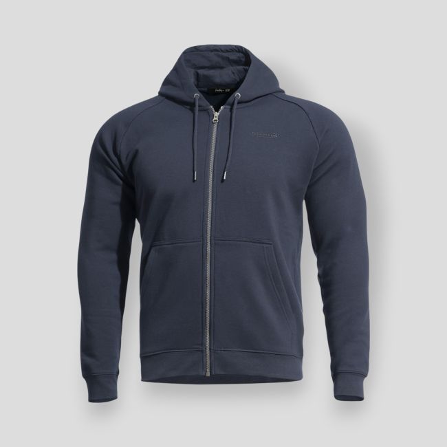 Sweat met capuchon en rits Griffin - Nachtblauw - Pentagon