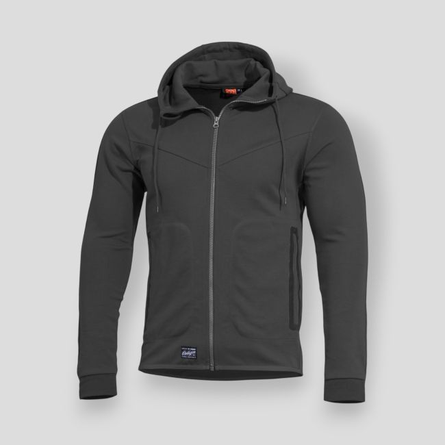 Sweat met capuchon en rits Pentathlon 2.0 - Zwart - Pentagon