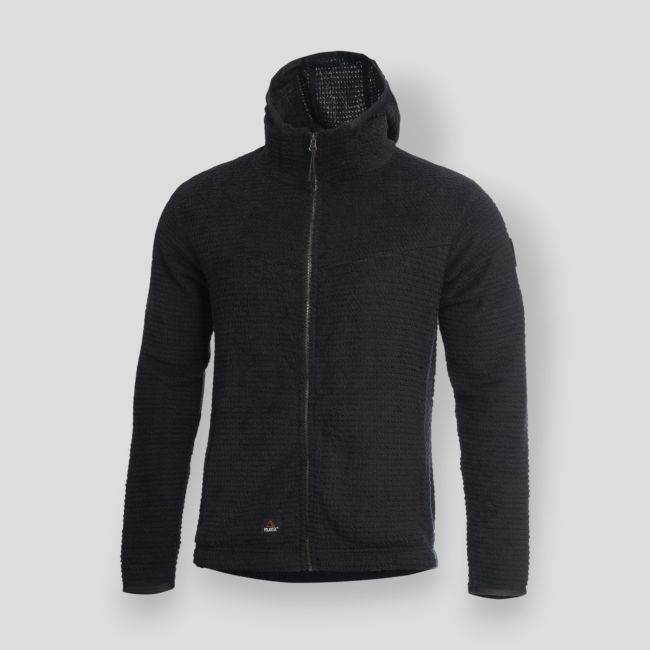 Kapuzen-Sweatshirt mit Reißverschluss Teddy Polartec® Alpha™ - Schwarz - Pentagon
