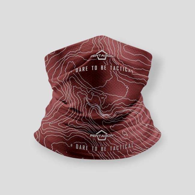 Tour de cou Skiron Topographic Map - Bordeaux - Pentagon