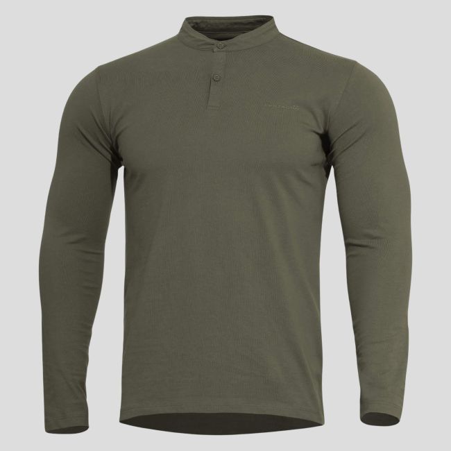 Koszulka z długim rękawem Romeo 2.0 - Olive Green - Pentagon