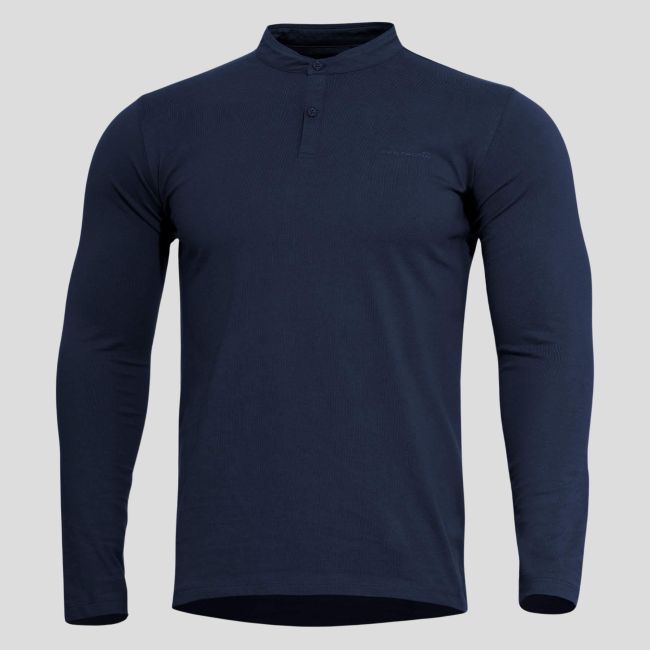 Langarm-T-Shirt Romeo 2.0 - Marineblau - Pentagon