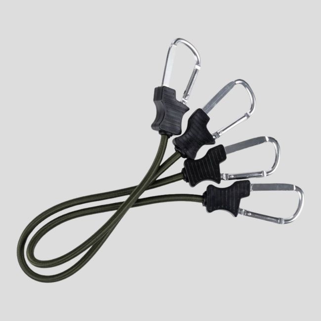 Set di 2 tenditori moschettone 90cm - Verde Oliva - Fosco Industries