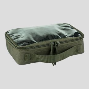 Poche de rangement transparente Molle 23x16cm - Vert Olive - 101 Inc
