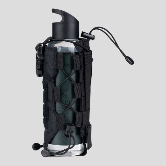 Porta-garrafa ajustável Molle - Preto - 101 Inc