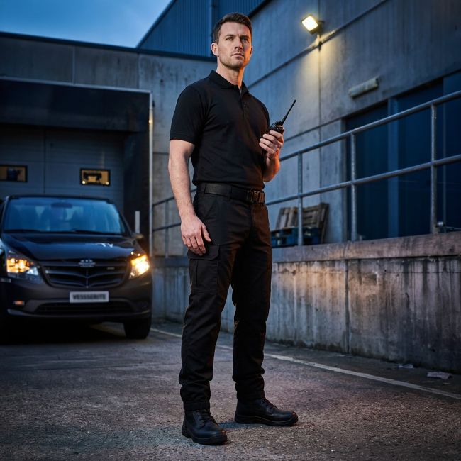 Veiligheidsbroek FIRST - Zwart - Force Series
