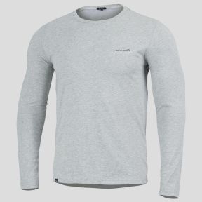T-Shirt Ageron 2.0 mit langen Ärmeln - Grau Meliert - Pentagon