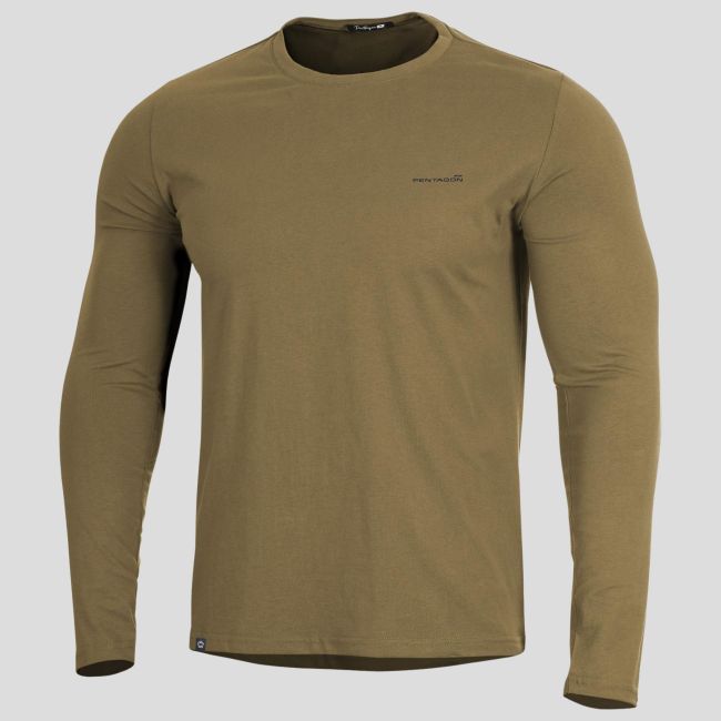 T-shirt Ageron 2.0 à manches longues - Coyote - Pentagon