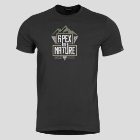 T-shirt Ageron Apex Of Nature - Czarny - Pentagon