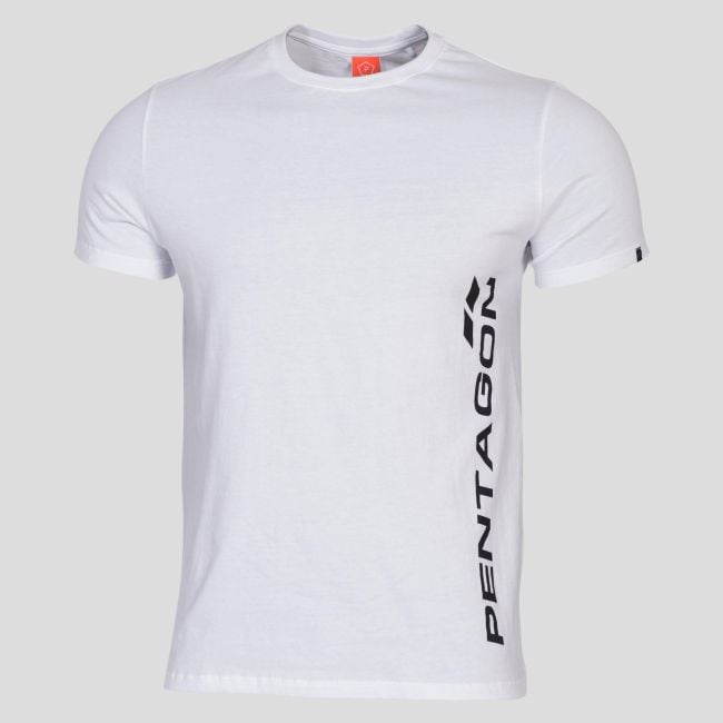 Ageron T-Shirt Pentagon Vertical White - Pentagon