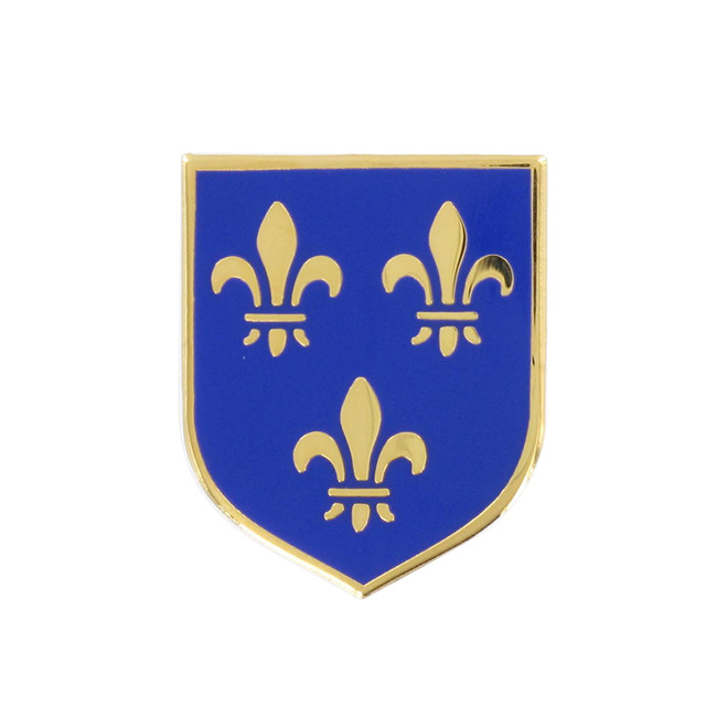 Ecu métal Gendarmerie pour cuirasse - Ile-de-France