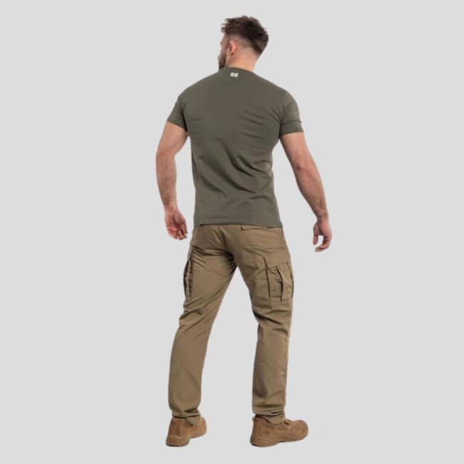Ageron T-Shirt Pentagon Vertical Olive Green - Pentagon