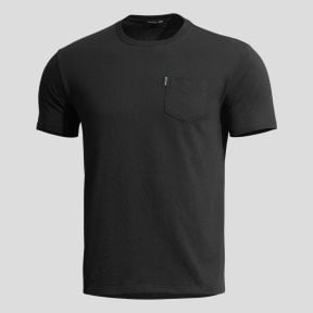 T-shirt Ageron avec poche - Noir - Pentagon