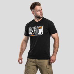 T-shirt Ageron Born For Action - Noir - Pentagon