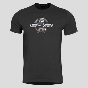 T-shirt Ageron Lone Wolf - Schwarz - Pentagon