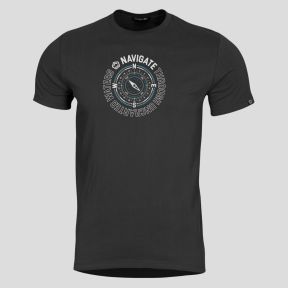 T-shirt Ageron Navigate - Noir - Pentagon