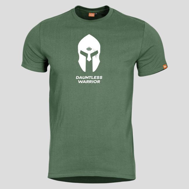 Ageron T-Shirt Spartan Helmet Olive Green - Pentagon