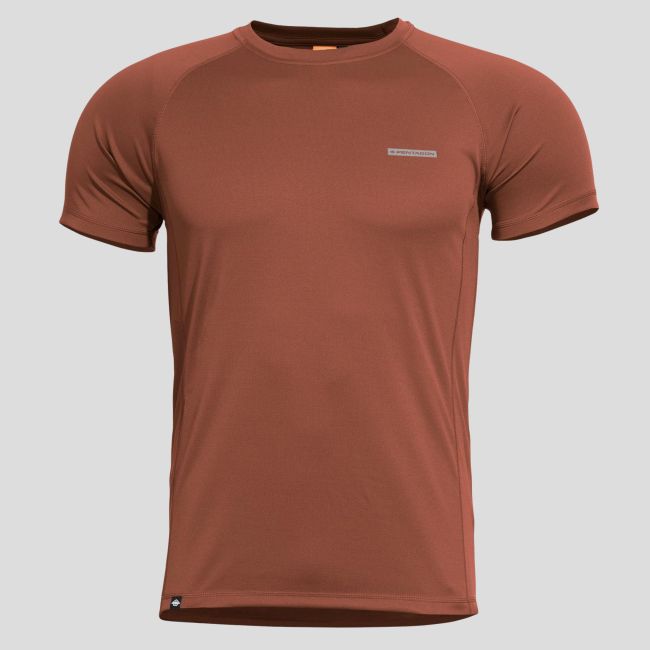 Quick Dry Bodyshock T-shirt Maroon Red - Pentagon